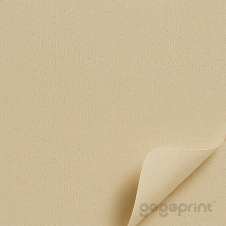 Antique cream ribbed paper